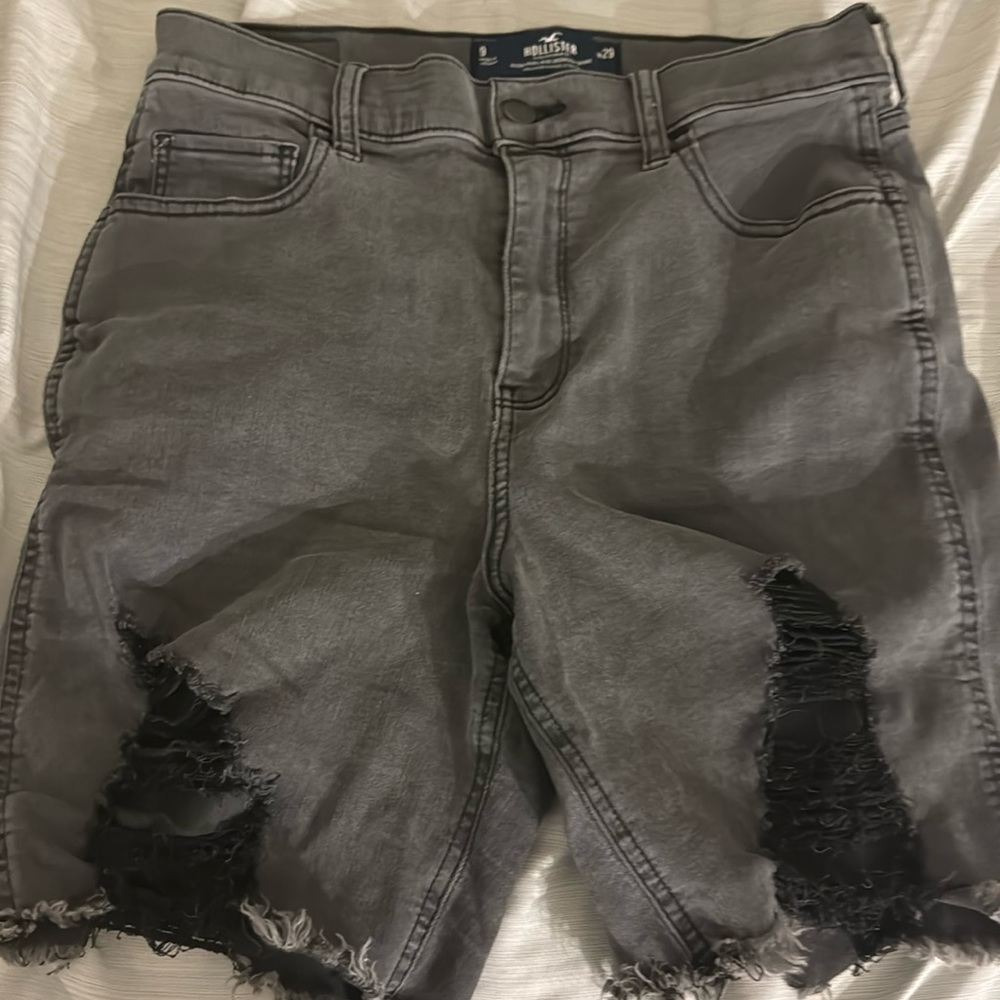 High rise bermuda shorts
